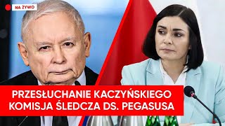 Przesłuchanie Jarosława Kaczyńskiego Komisja śledcza ds Pegasusa NA ŻYWO [upl. by Gonzalez]