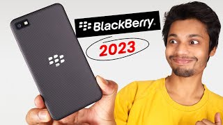 I Tested This Legend  BlackBerry New Phone in 2023 [upl. by Doggett461]