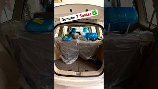 Toyota Rumion में इतना Space 😍 shorts rumion 7seater car [upl. by Roht]