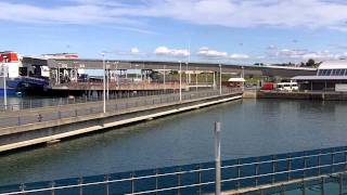 Holyhead Town ferry terminal and station [upl. by Hibbitts]