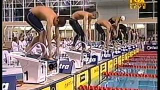 2001  Ian Thorpe Vs Grant Hackett  World Record  74159  800m Freestyle  1 of 2 [upl. by Assyral273]