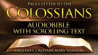 Holy Bible Audio COLOSSIANS 1 to 4  Full Contemporary English With Text [upl. by Ummersen]