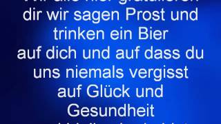 Norbert und die Feiglinge Zum Geburtstag Lyrics [upl. by Nerty743]