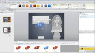 Articulate Storyline tutorial Change the visited state on objects and buttons [upl. by Tombaugh]