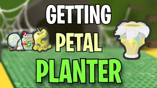 Getting Petal Planter  2024  Bee Swarm Simulator [upl. by Taam942]