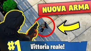 VITTORIA con NUOVA ARMA quotFUCILE DA CACCIAquot su FORTNITE [upl. by Htebazil]