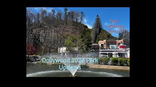 Dollywood 2024 Park Updates [upl. by Yrellih656]