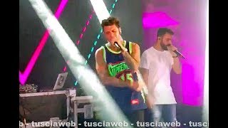 Il concerto di Fedez al party esclusivo a Montefiascone [upl. by Gerik]