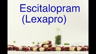 Escitalopram Lexapro  Meds Made Easy MME [upl. by Lewert114]