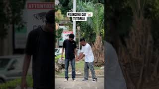 Pouncing cat dance Tutorial 😅🐈 shortsafrica youtubeshorts shorts [upl. by Erme]