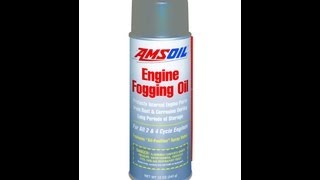 AMSOIL FOG Engine Fogging Oil [upl. by Munford]