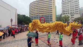 甲辰年屯門天后寶誕巡遊 廟前表演Tuen Mun Tin Hau Festival Parade Performance in front of the temple 2024 [upl. by Adnowal]