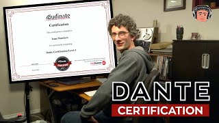 Audinate DANTE Certification  Level 1 Walkthrough [upl. by Ab]