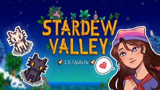 Stardew Valley 16 FIRST LOOK FULL VOD [upl. by Yenwat]