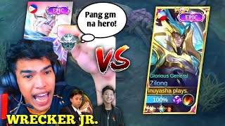 PINAIYAK KO S WRECKER JR DAHIL MINALIIT FANS KO😂 1V1  MLBB [upl. by Gilges893]