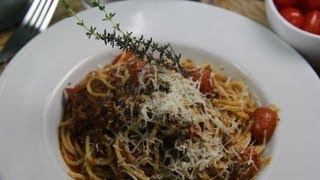 How to make Spaghetti Bolognese [upl. by Idyh739]