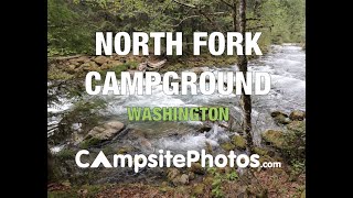 North Fork Campground  Gifford Pinchot National Forest WA [upl. by Nitsirc]