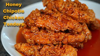 The BEST Honey Chipotle Chicken Tenders Game Day Meal [upl. by Ondine]