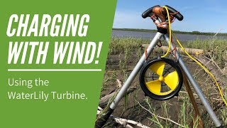 Charging with Wind using WaterLily Video from TA Loeffler [upl. by Raycher]