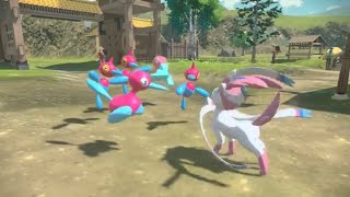 PORYGONS And SYLVEON Share The Same CHAOTIC Energy  Pokémon Legends Arceus [upl. by Yerffe]