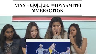 VIXX  다이너마이트 Dynamite MV REACTION  JOELIA [upl. by Morissa]