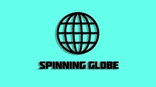 Spinning Globe After Effects Tutorial [upl. by Sheelah74]