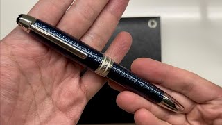 A Few Fair Pens  Montblanc Meisterstuck Solitaire Blue Hour Legrand Fountain Pen [upl. by Bay]