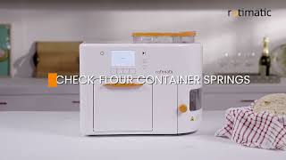 How To Solve Rotimatic Dough Stuck Error  Checking Rotimatic Flour Container Springs [upl. by Ecyal]