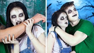 16 Funny Zombie Pranks  What If Your BFF Is A Zombie [upl. by Chiang]