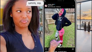 Jaaliyah Reacts To Royalty’s Instagram Post CJ SO COOL [upl. by Ymorej516]