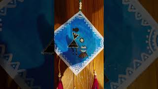 Warli art wall hanging 💙🩵 [upl. by Wight]