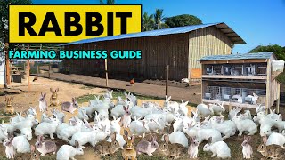 Rabbit Farming Business Plan  How to start Rabbit Farming Business  Bunny Rearing at Home [upl. by Ellierim284]