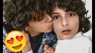 Finn Wolfhard amp Jack Dylan Grazer 😍😍😍 CUTE AND FUNNY MOMENTS IT movie Stranger Things 2018 [upl. by Assirolc]