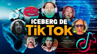 ICEBERG de TIKTOK Polémicas Cringe Historias Perturbadoras Estafas Plagios [upl. by Eillah]