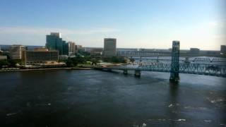 Jacksonville view from the Hyatt Regency [upl. by Reiss]