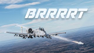 A10A Warthog Unleashed Close Air Support in DCS [upl. by Urian]