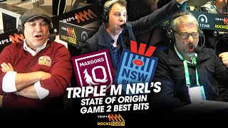 State Of Origin Game II 2024 Highlights  Triple M NRL [upl. by Ydisac]