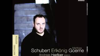 Schubert Erlkönig D 328  Matthias Goerne amp Andreas Haefliger [upl. by Woodhouse207]