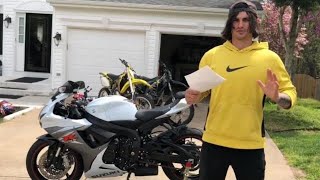 Suzuki Gsxr 600 Owners Review Best Used Motorcycle motovlog [upl. by Canfield]