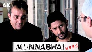 Munna Bhai amp Circuit BEST COMEDY SCENES From Munna Bhai MBBS  Sanjay Dutt Arshad Warsi [upl. by Ralli355]