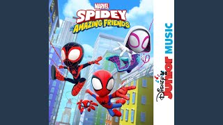 Marvels Spidey and His Amazing Friends Theme From quotDisney Junior Music Marvels Spidey and [upl. by Yetty]