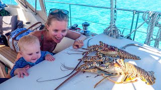 How we FEED OUR FAMILY off the grid  Sailing Vessel Delos Ep 273 [upl. by Atik598]