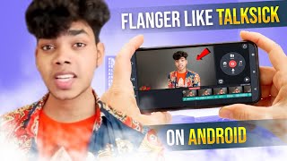 Create funny audio Flanger Effect on android like TALKSICK [upl. by Godfree508]