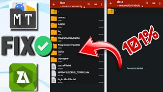 How to fix Access Denied in Zarchiver amp Mt Manager 2024 । 101 Working Android 12 13 14 and more [upl. by Ashbey]