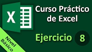 Curso Práctico de Excel Ejercicio 08 [upl. by Rocher]