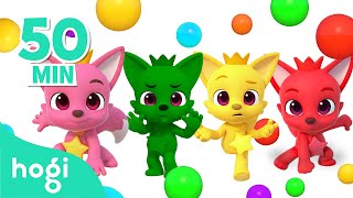 Learn Colors with Ball Pit  More｜Colors for Kids｜Hogi Colors｜Hogi Pinkfong [upl. by Eibbor]