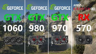 GTX 1060 vs GTX 980 vs GTX 970 vs RX 570 Test in 7 Games [upl. by Yendirb]