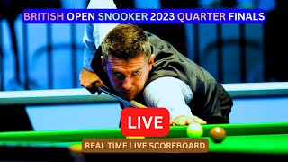 2023 British Open Snooker LIVE Score UPDATE Today Quarter Finals Game Sep 29 2023 [upl. by Drucilla]