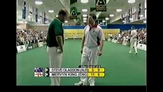 Lawn Bowls 2003 S Glasson Vs M King Tweed Heads Indoor [upl. by Corkhill]