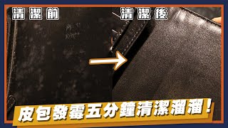 皮革發霉從內而外徹底清除！簡單材料在家五分鐘搞定！  皮革大百科 EP9 [upl. by Nrubua]